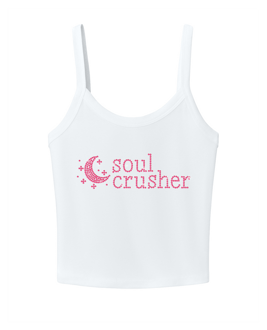 Soul Crusher Moon Rhinestone Tank Top