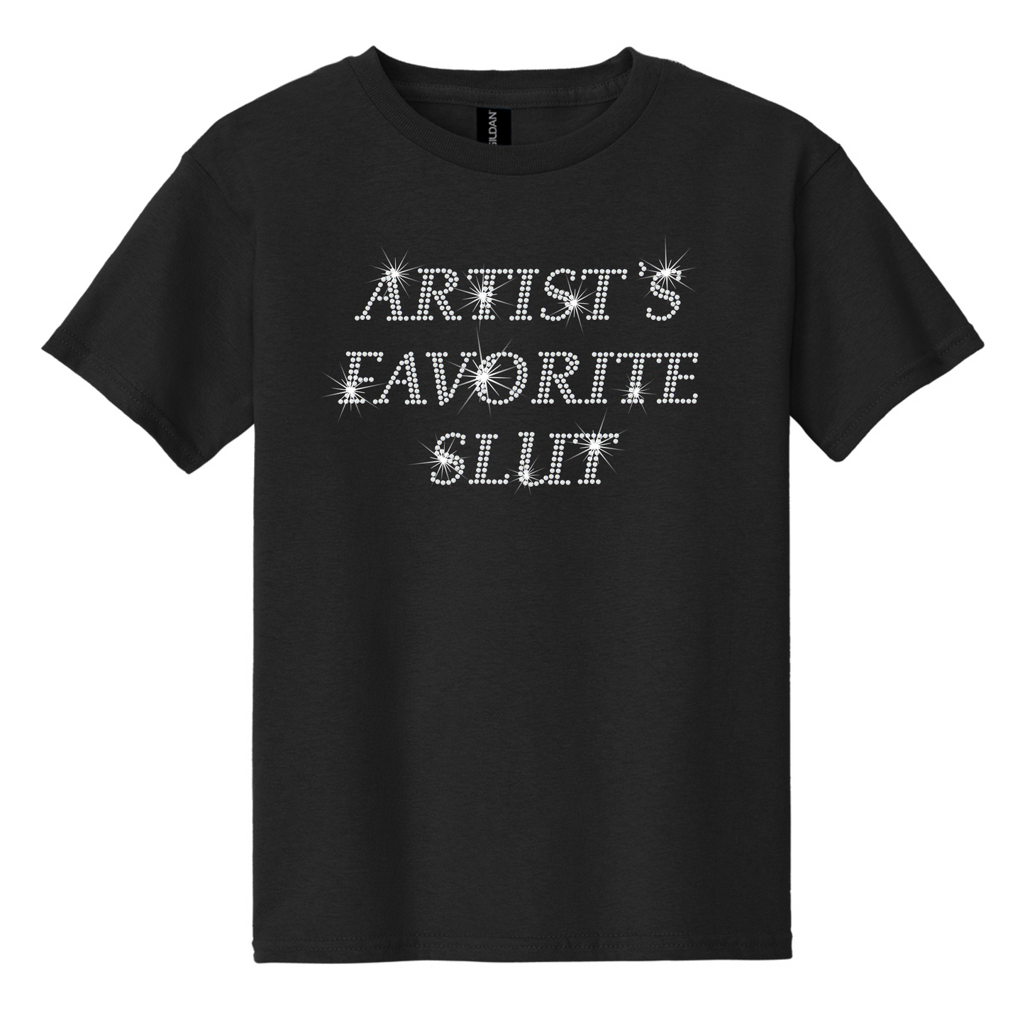 Artist's Favorite Slut Rhinestone Hot Top