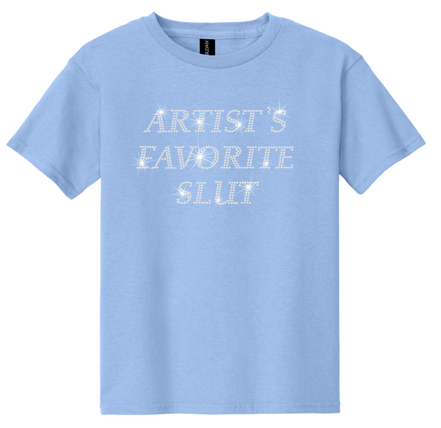 Artist's Favorite Slut Rhinestone Hot Top