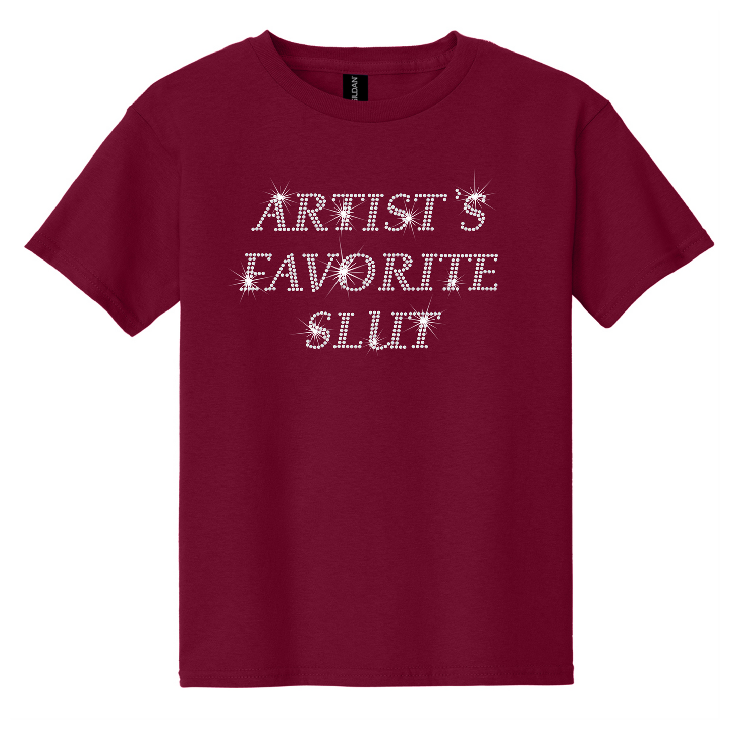 Artist's Favorite Slut Rhinestone Hot Top