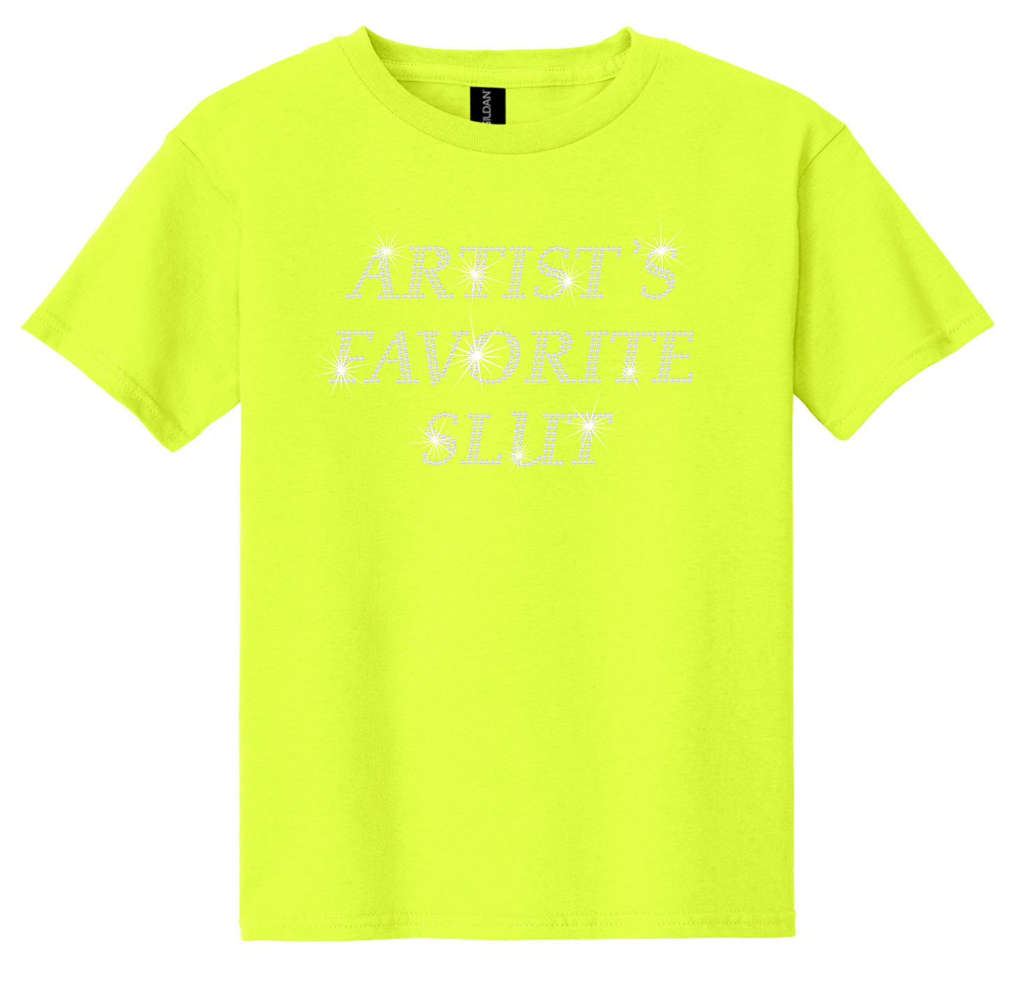 Artist's Favorite Slut Rhinestone Hot Top