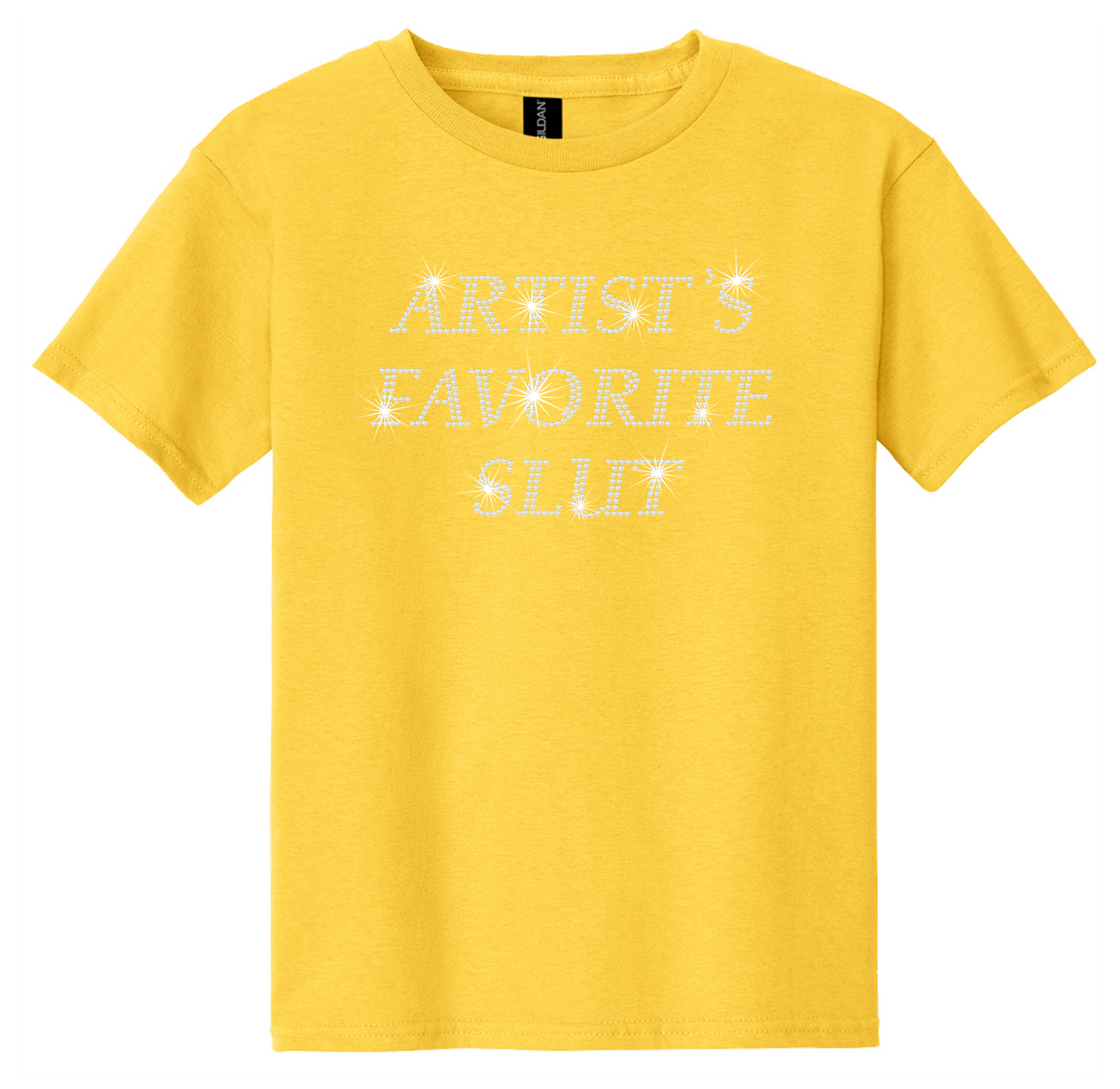 Artist's Favorite Slut Rhinestone Hot Top