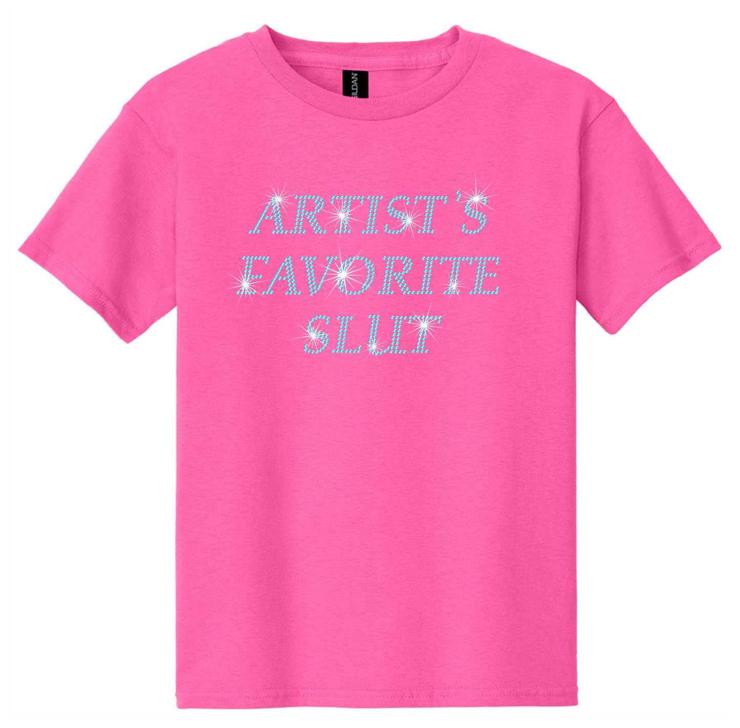 Artist's Favorite Slut Rhinestone Hot Top