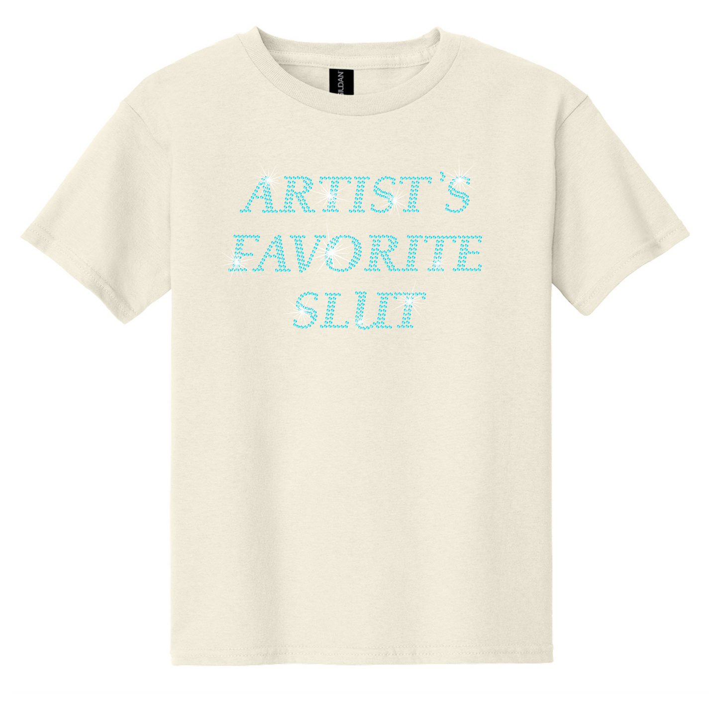 Artist's Favorite Slut Rhinestone Hot Top