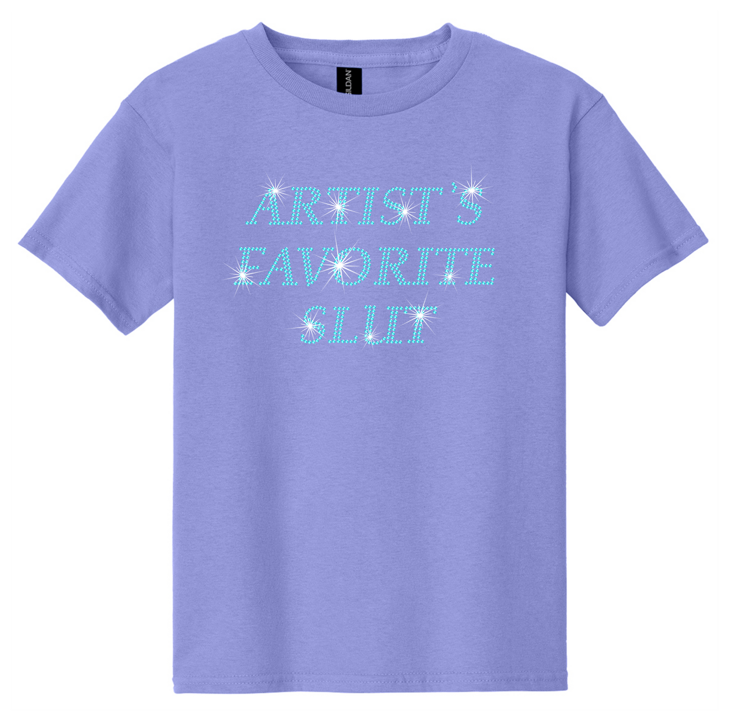 Artist's Favorite Slut Rhinestone Hot Top