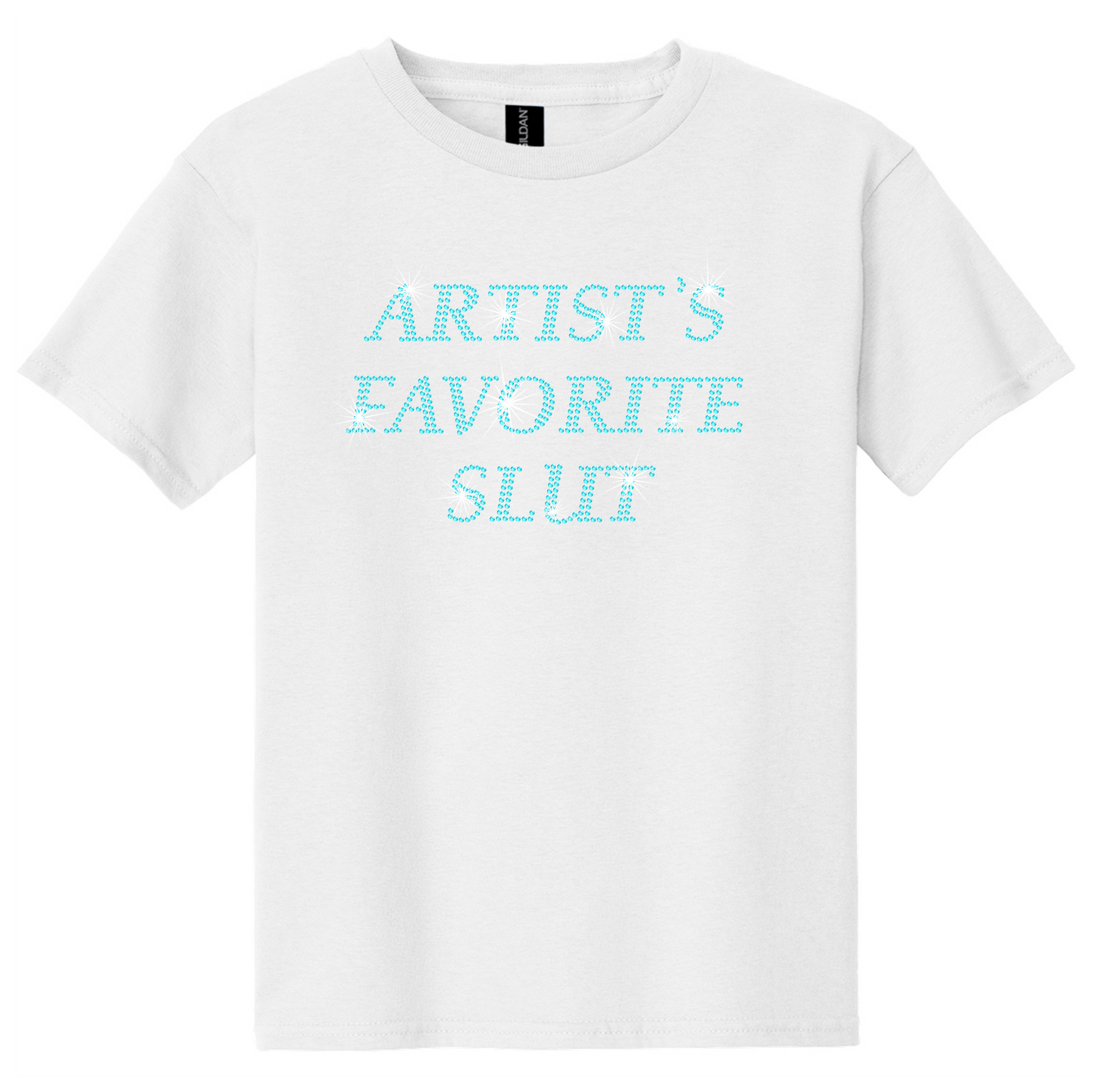 Artist's Favorite Slut Rhinestone Hot Top