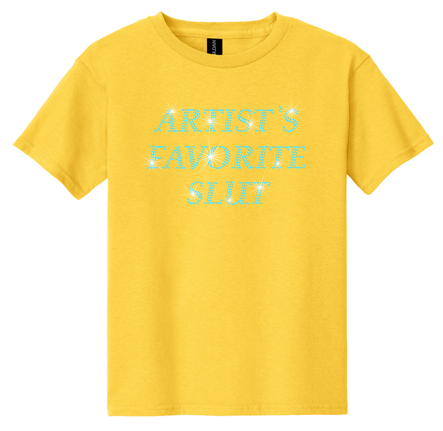 Artist's Favorite Slut Rhinestone Hot Top