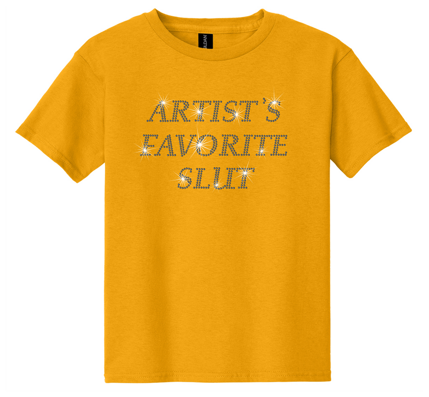 Artist's Favorite Slut Rhinestone Hot Top