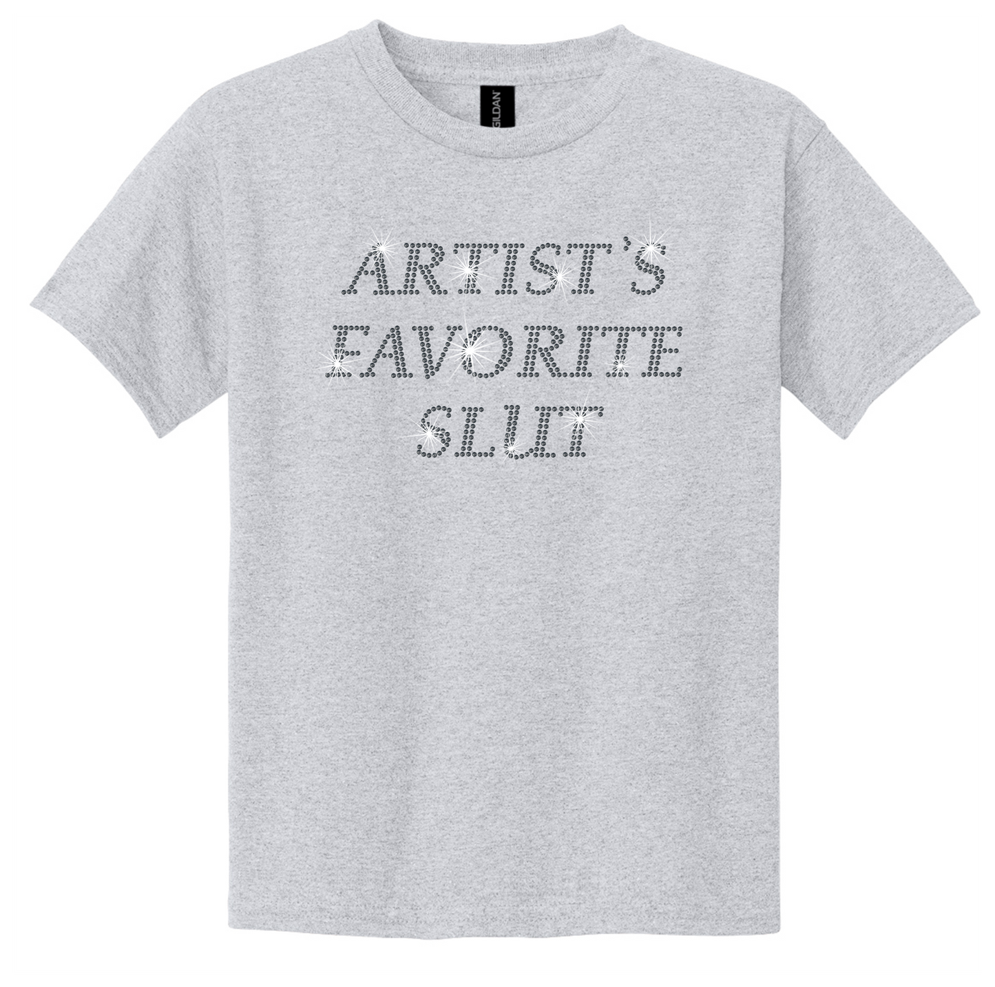 Artist's Favorite Slut Rhinestone Hot Top