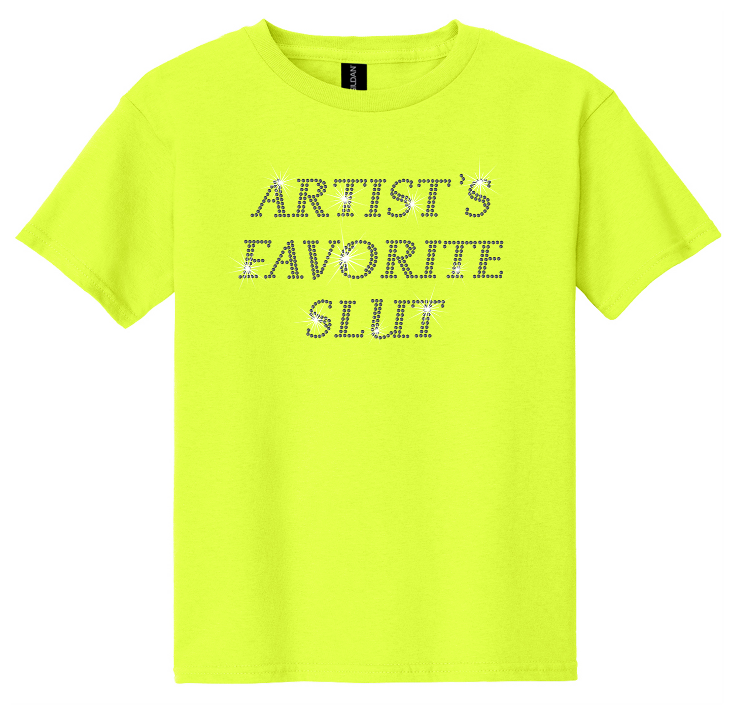 Artist's Favorite Slut Rhinestone Hot Top