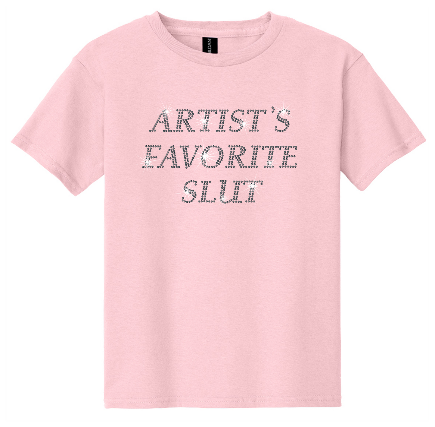 Artist's Favorite Slut Rhinestone Hot Top