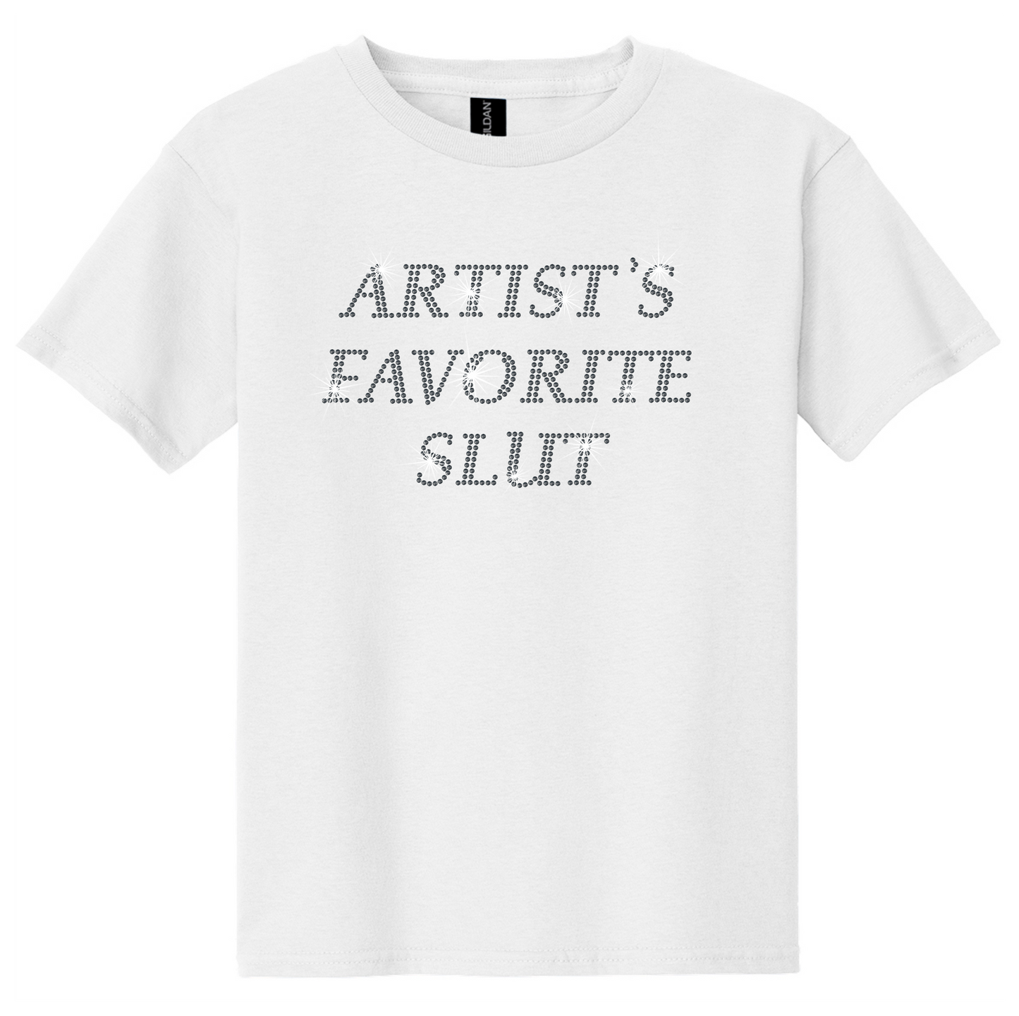 Artist's Favorite Slut Rhinestone Hot Top