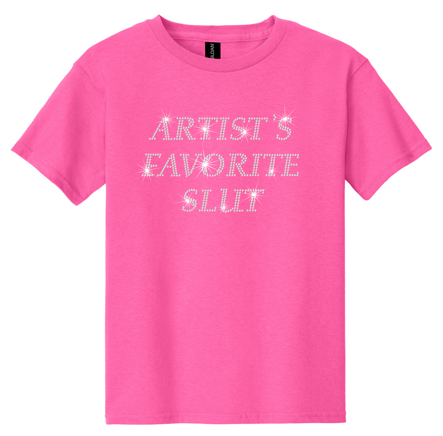 Artist's Favorite Slut Rhinestone Hot Top