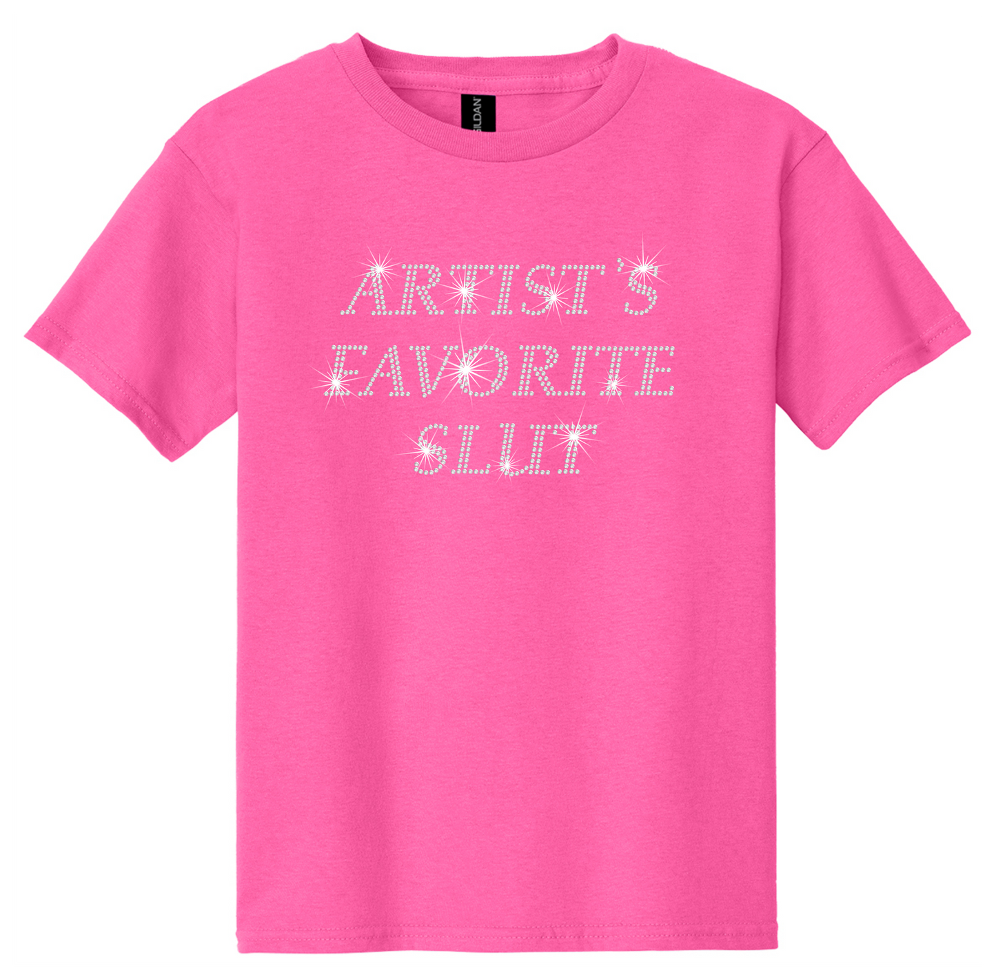 Artist's Favorite Slut Rhinestone Hot Top