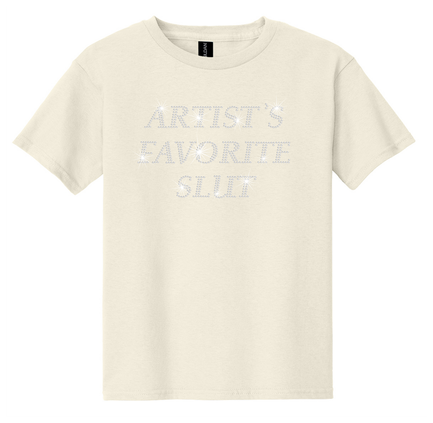 Artist's Favorite Slut Rhinestone Hot Top