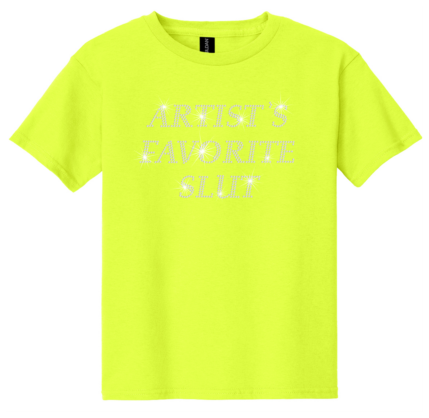 Artist's Favorite Slut Rhinestone Hot Top