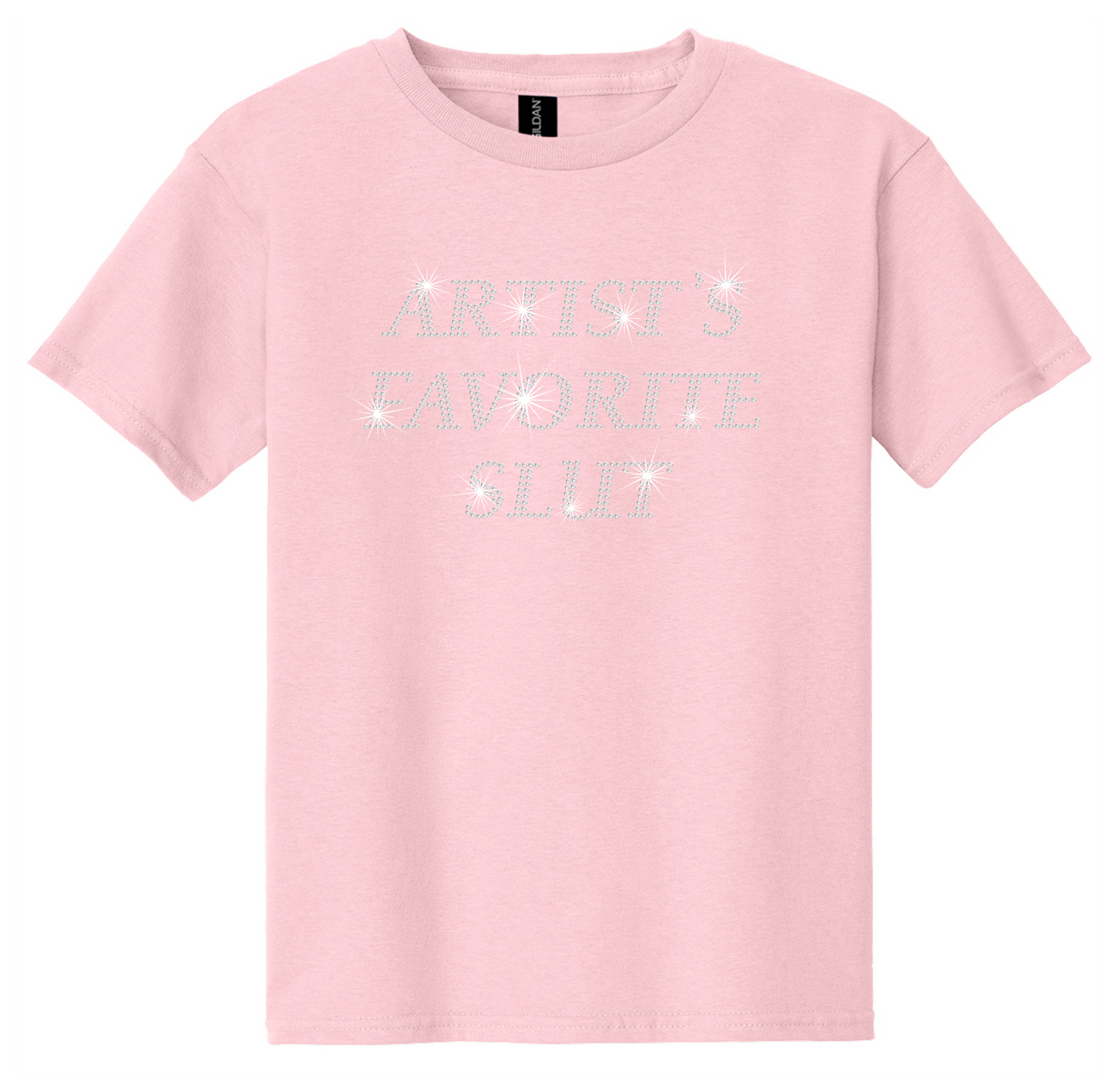 Artist's Favorite Slut Rhinestone Hot Top