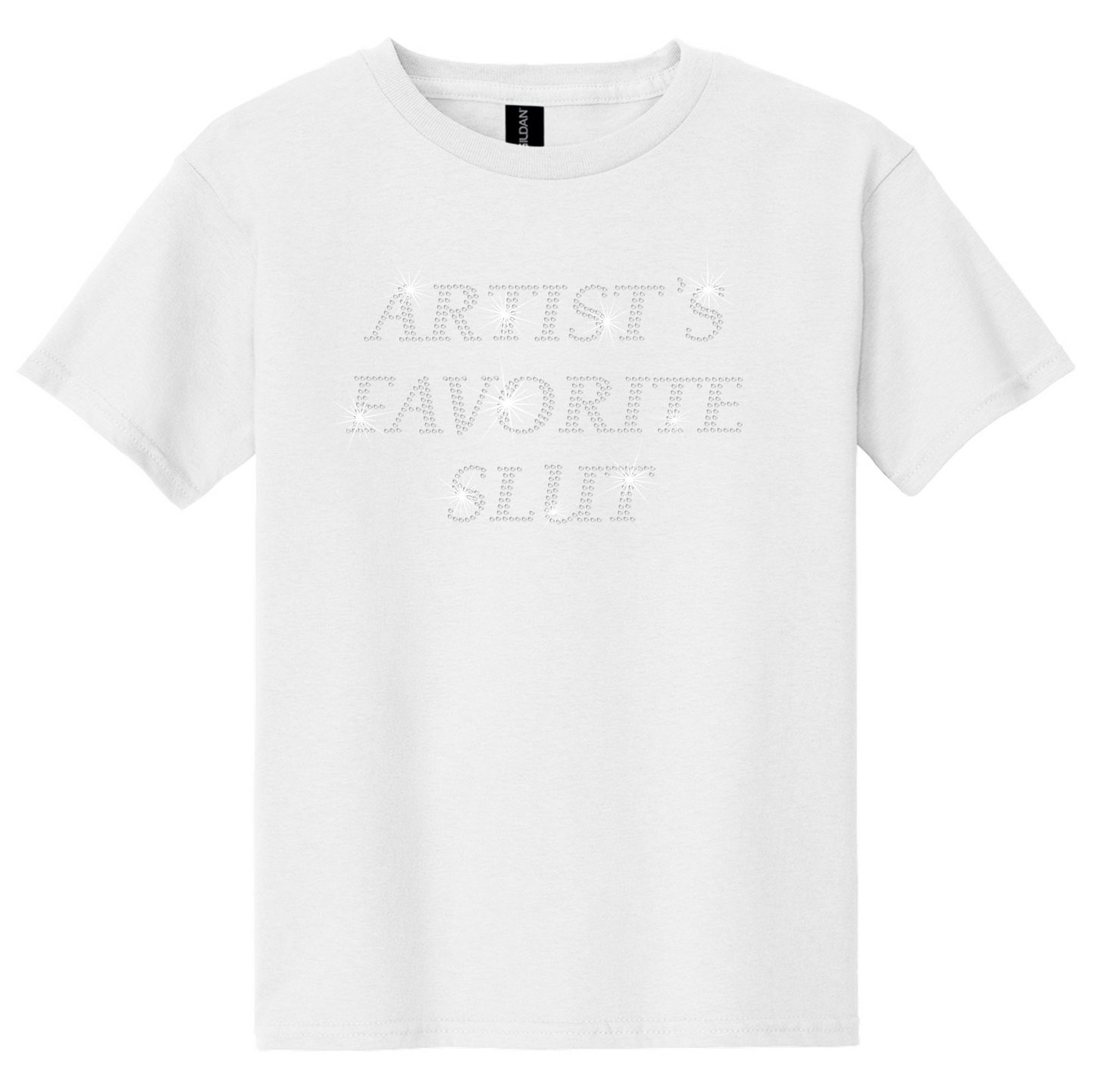 Artist's Favorite Slut Rhinestone Hot Top