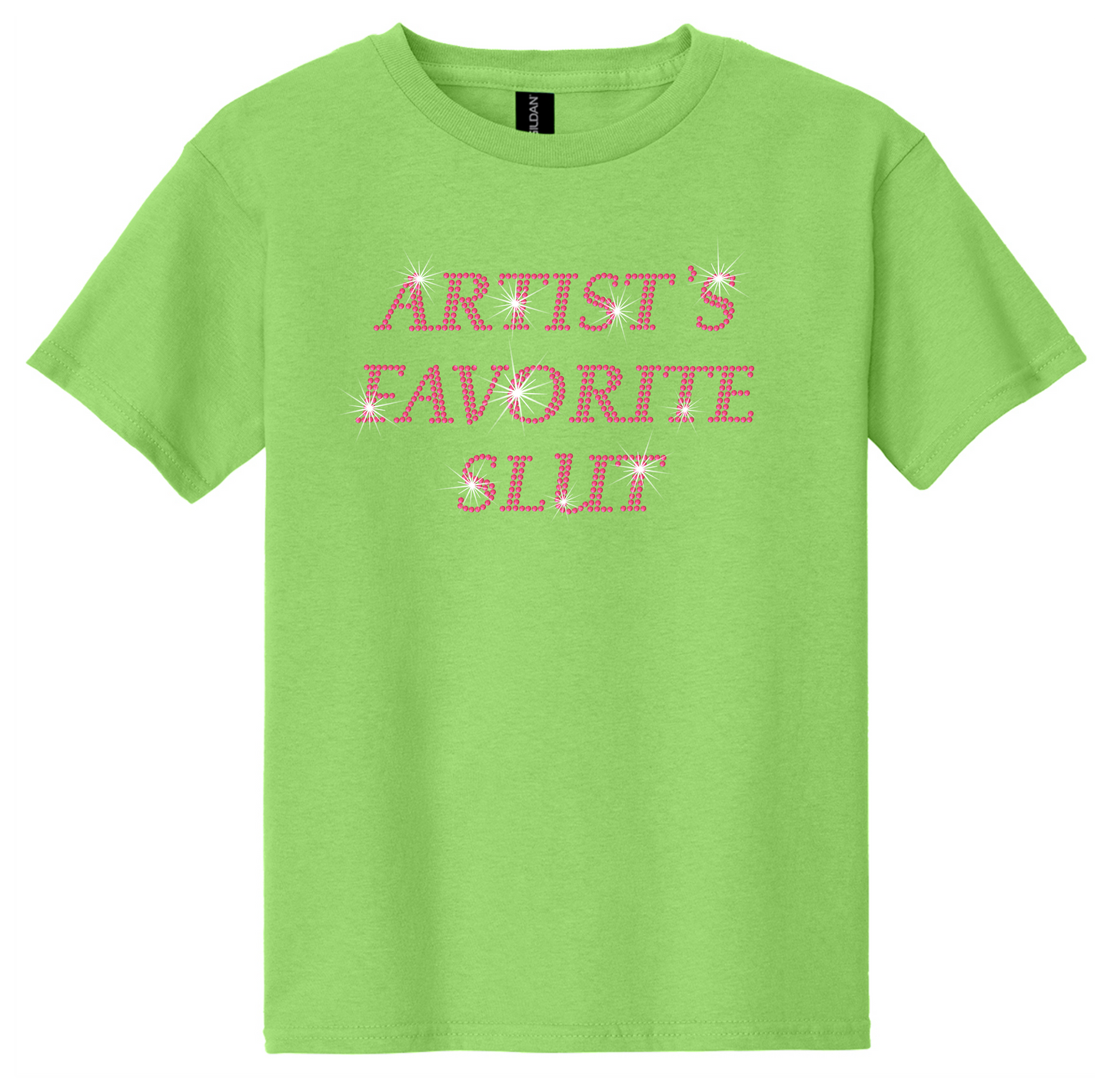 Artist's Favorite Slut Rhinestone Hot Top