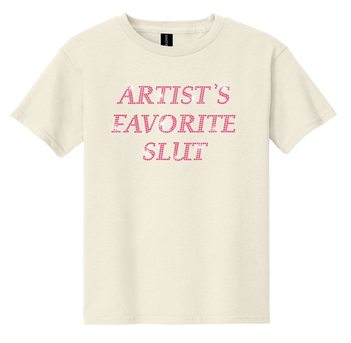 Artist's Favorite Slut Rhinestone Hot Top