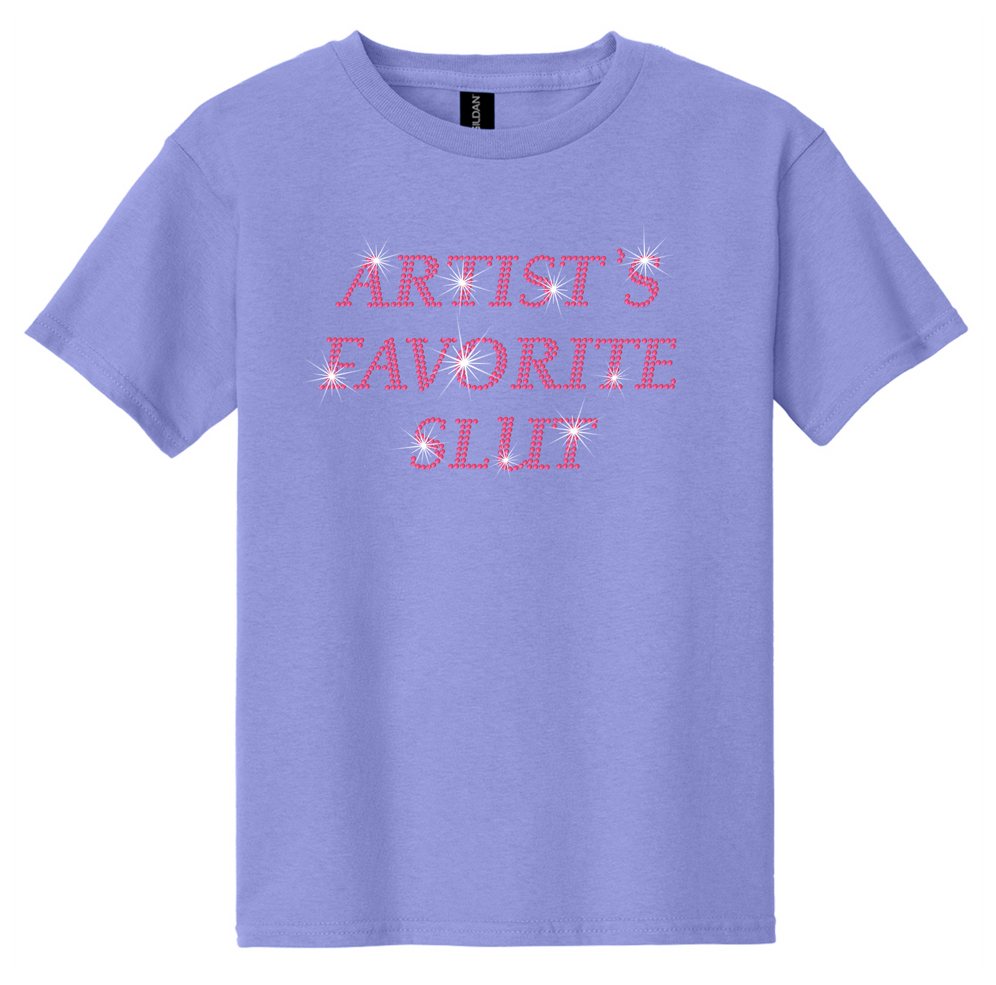 Artist's Favorite Slut Rhinestone Hot Top