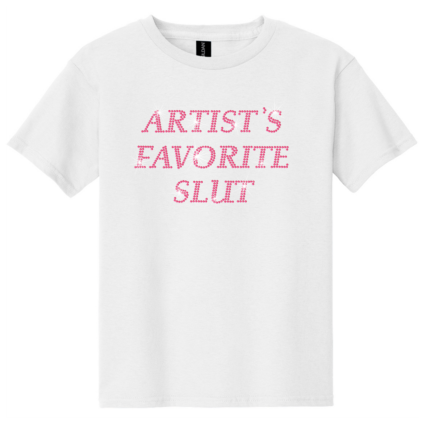 Artist's Favorite Slut Rhinestone Hot Top