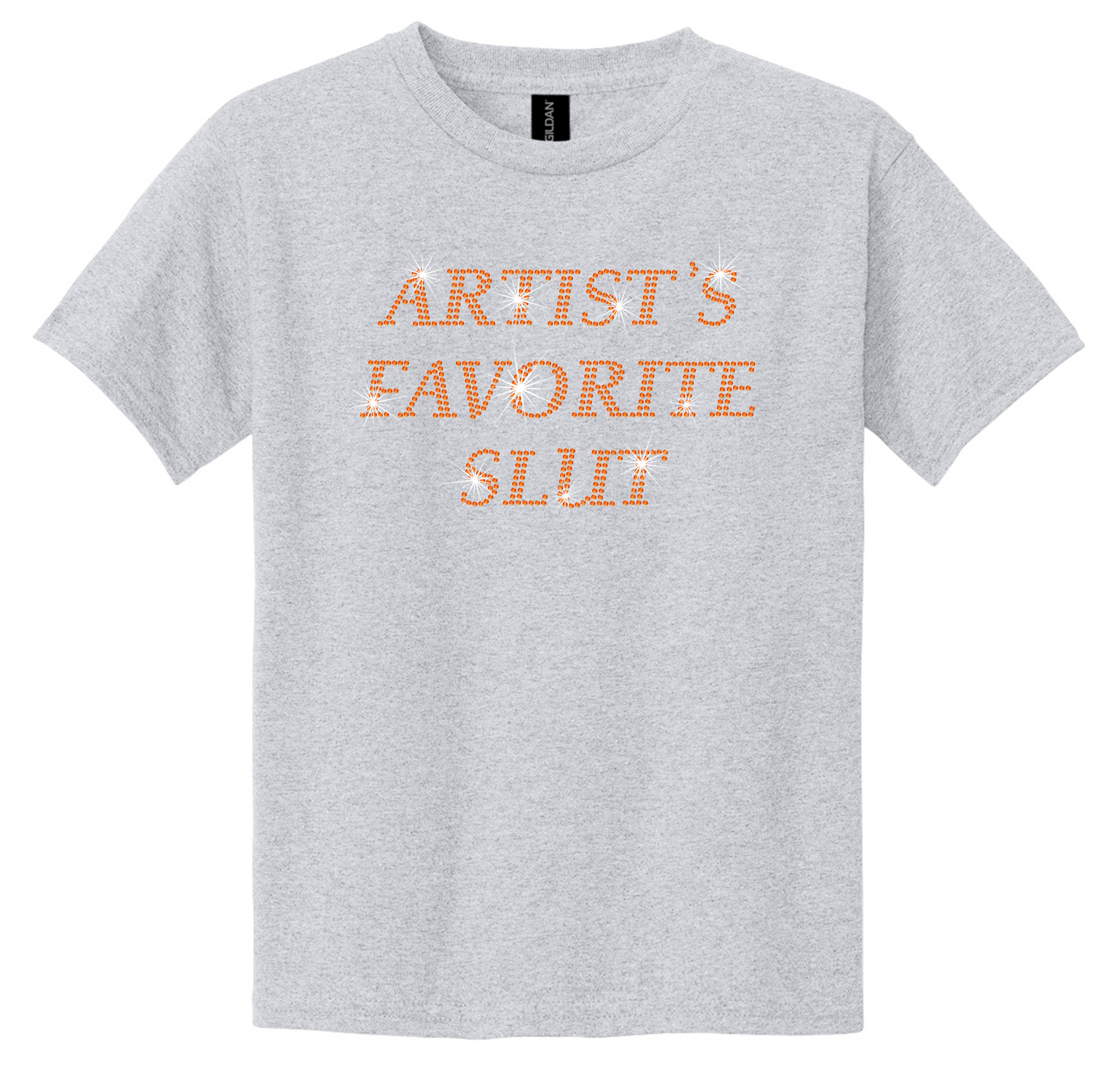 Artist's Favorite Slut Rhinestone Hot Top