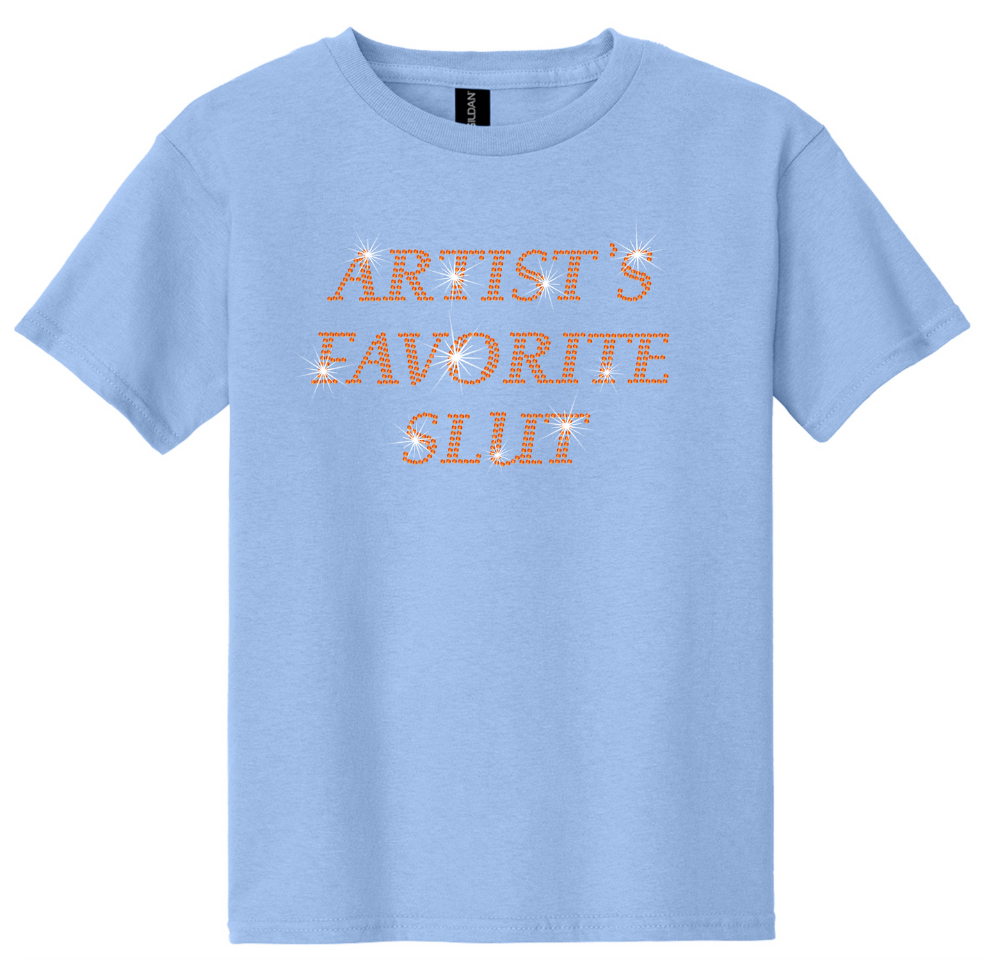 Artist's Favorite Slut Rhinestone Hot Top