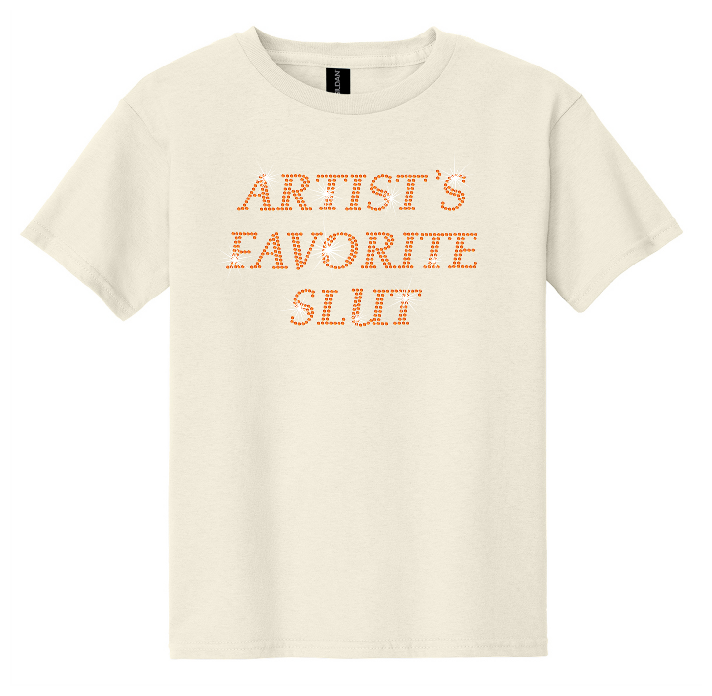 Artist's Favorite Slut Rhinestone Hot Top