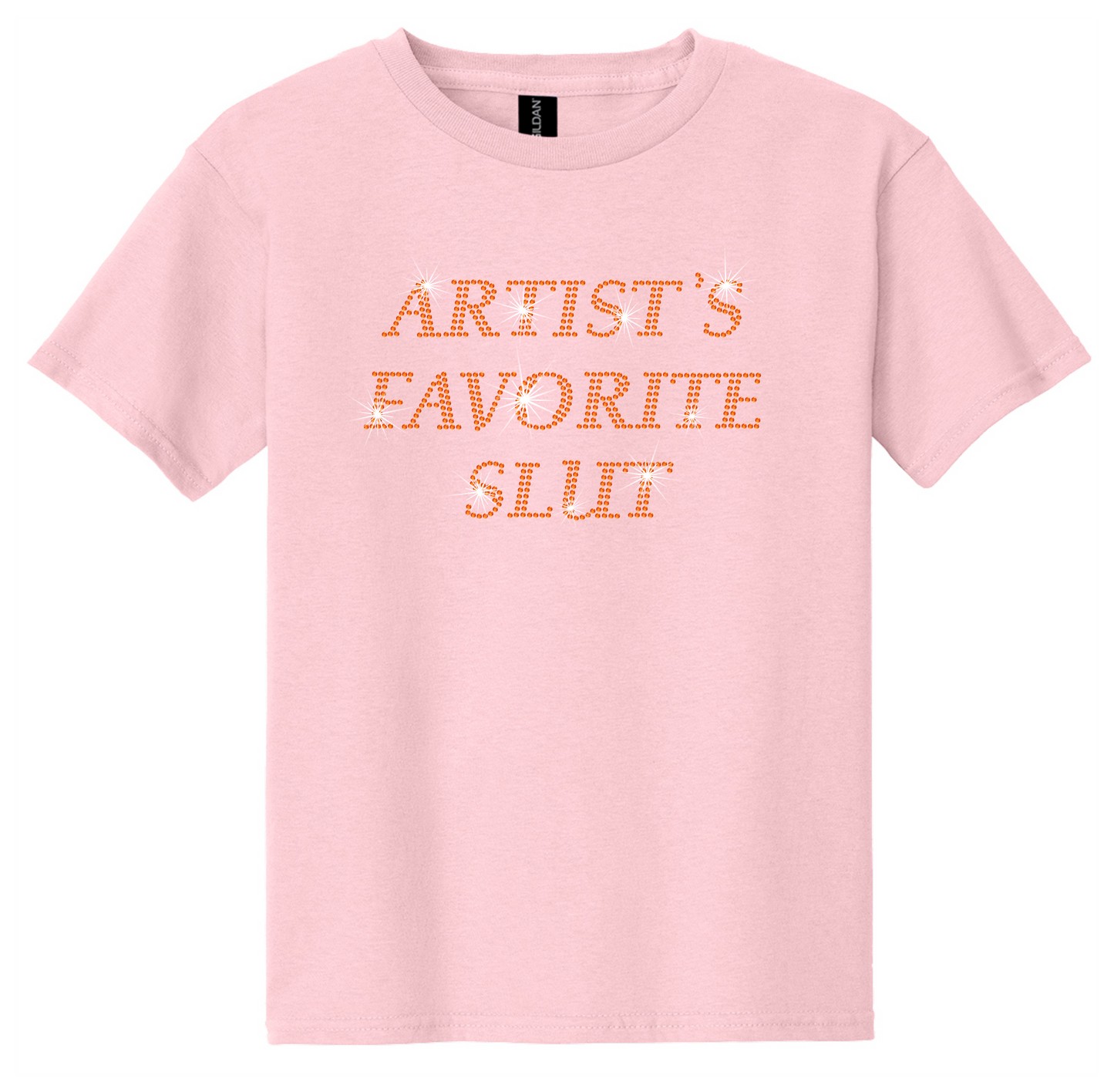 Artist's Favorite Slut Rhinestone Hot Top