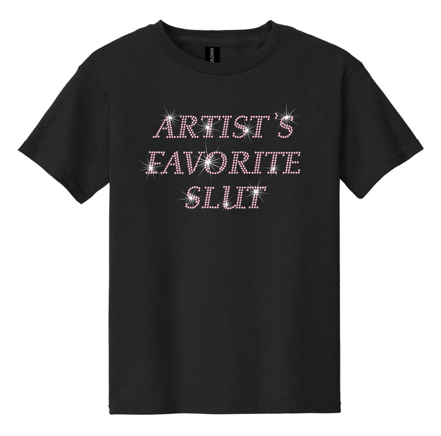 Artist's Favorite Slut Rhinestone Hot Top