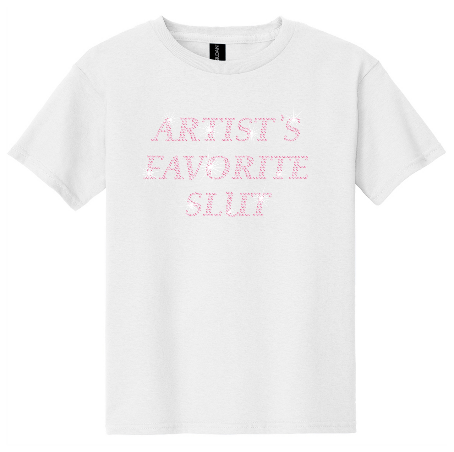 Artist's Favorite Slut Rhinestone Hot Top
