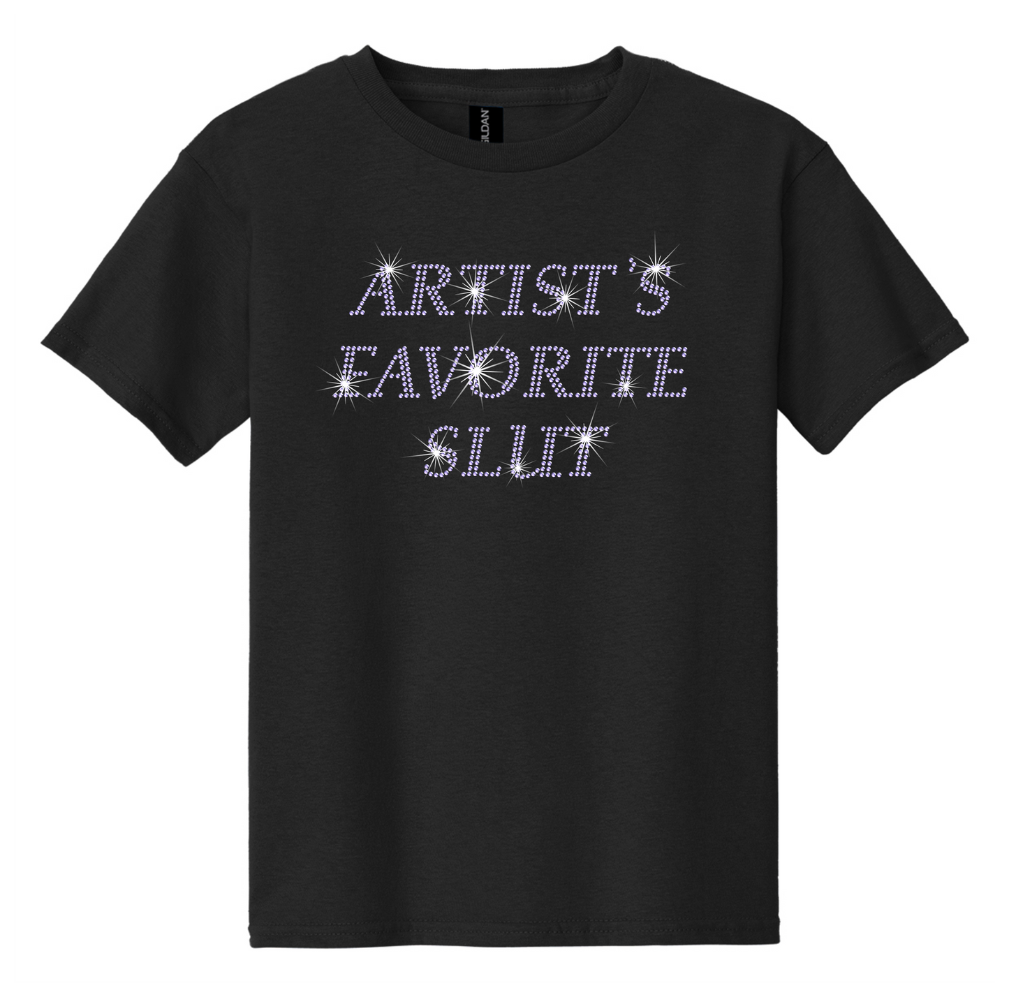 Artist's Favorite Slut Rhinestone Hot Top