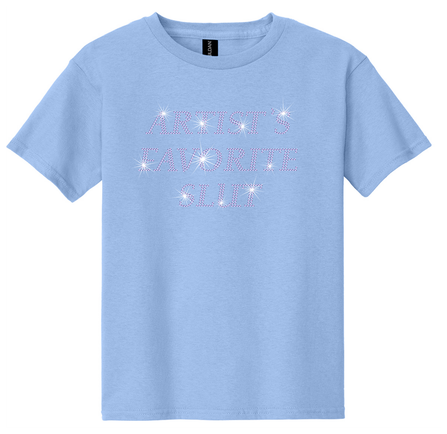 Artist's Favorite Slut Rhinestone Hot Top