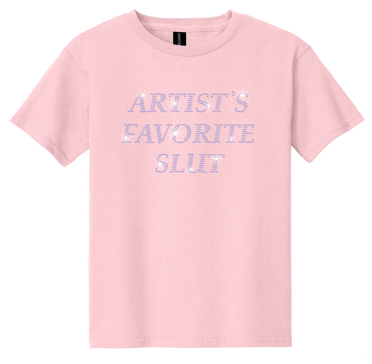 Artist's Favorite Slut Rhinestone Hot Top