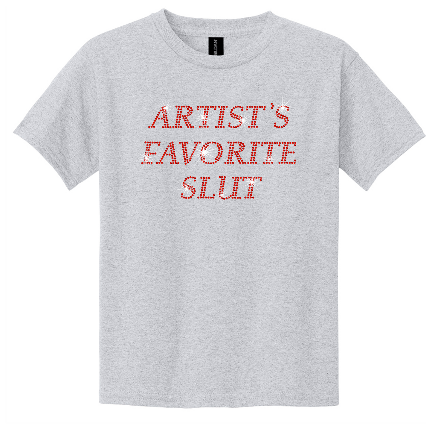 Artist's Favorite Slut Rhinestone Hot Top