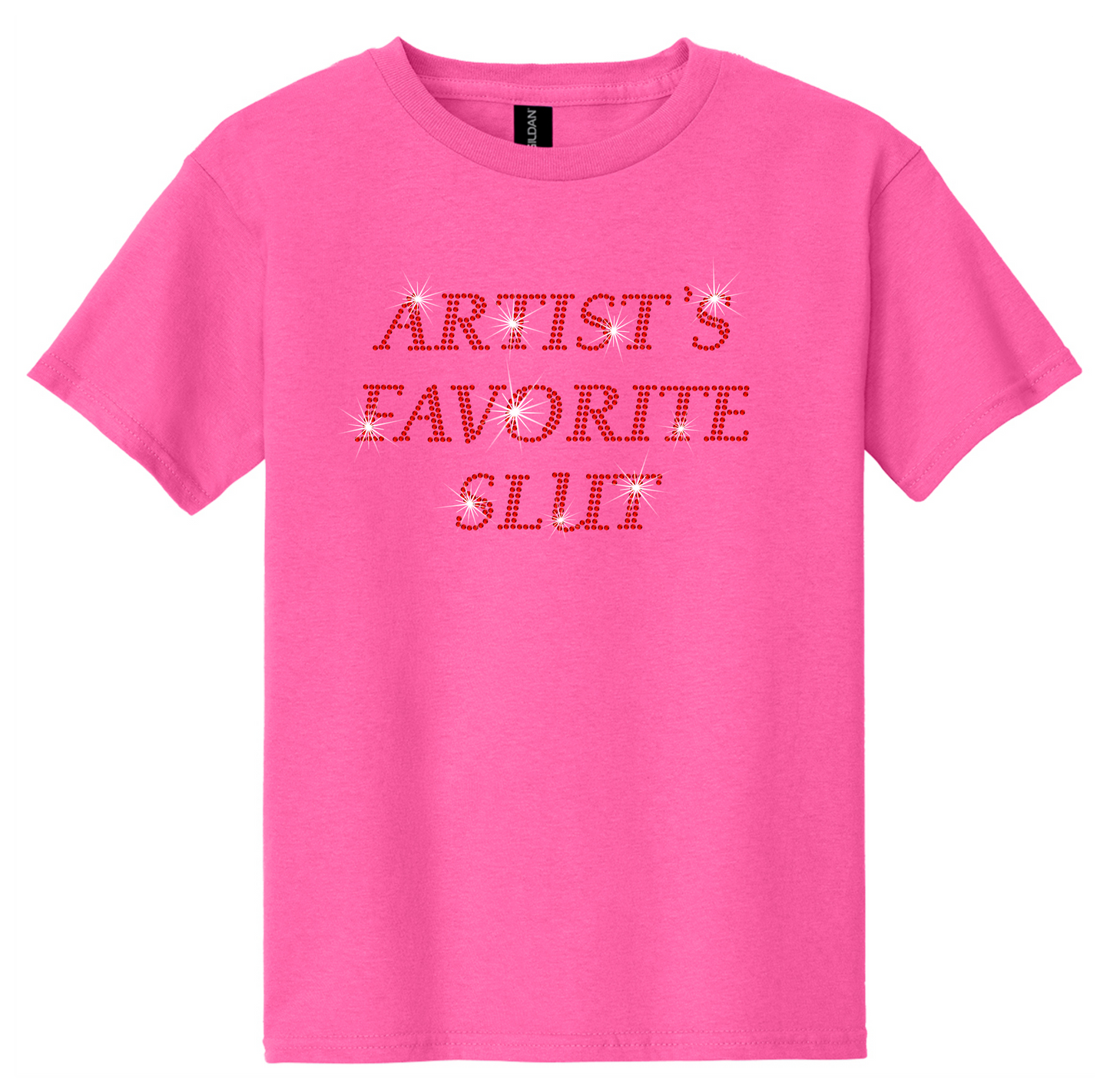Artist's Favorite Slut Rhinestone Hot Top