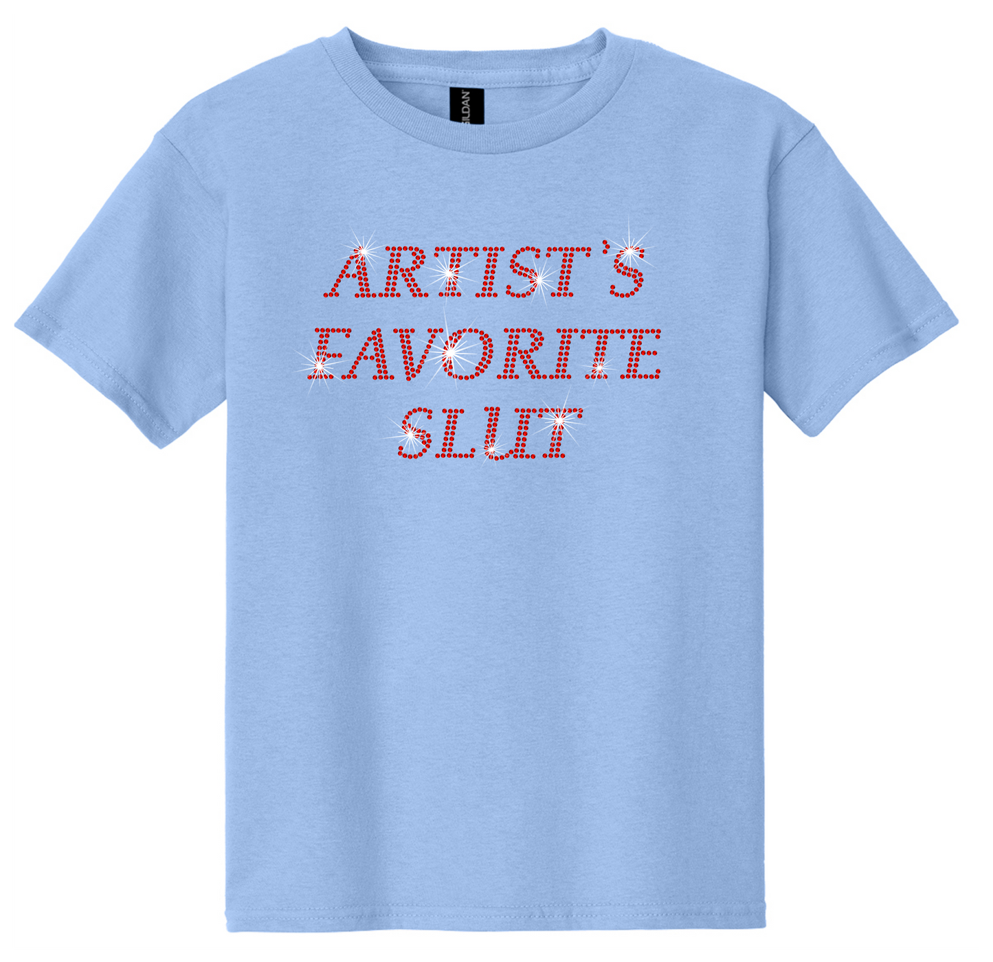 Artist's Favorite Slut Rhinestone Hot Top