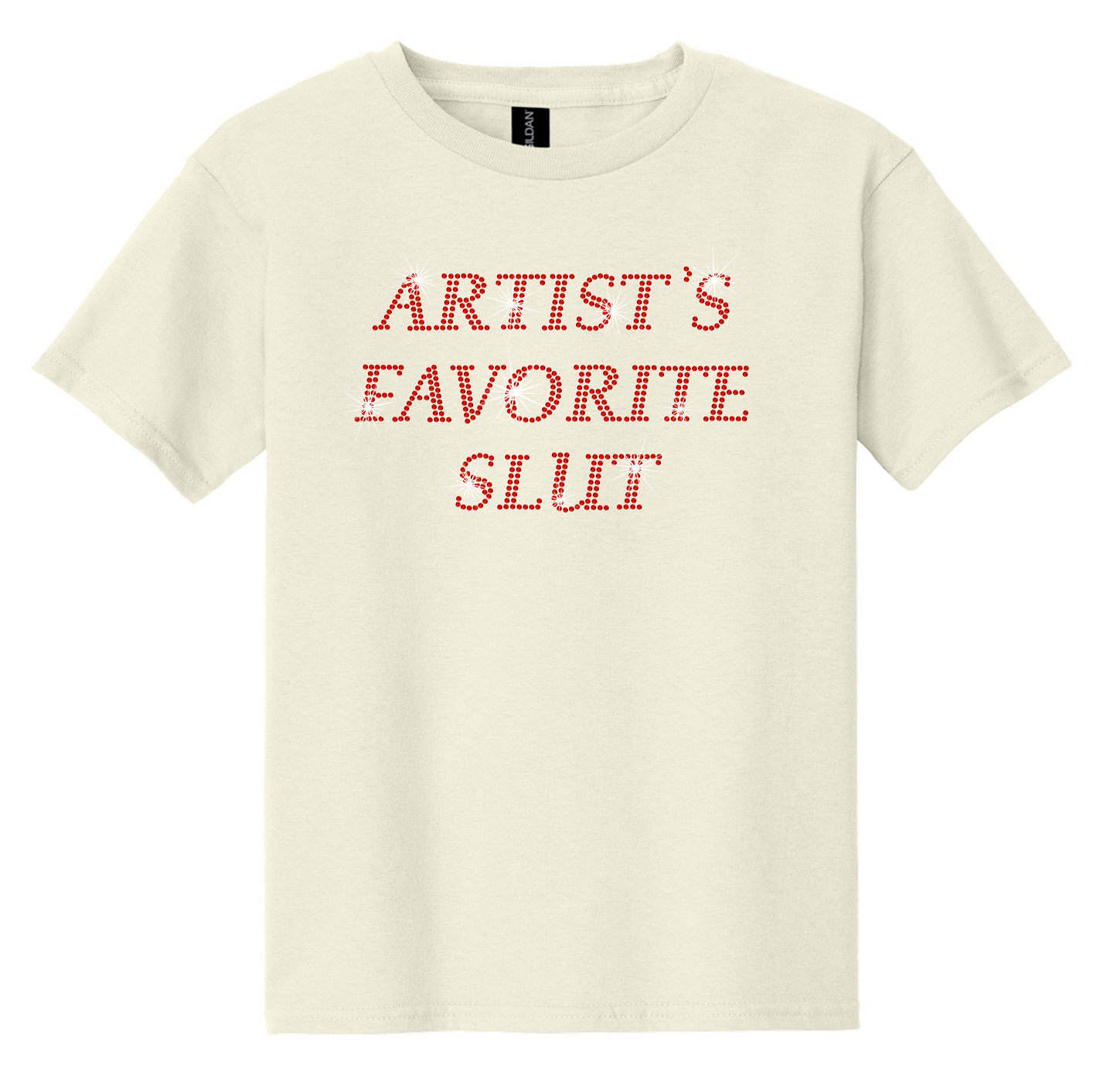 Artist's Favorite Slut Rhinestone Hot Top