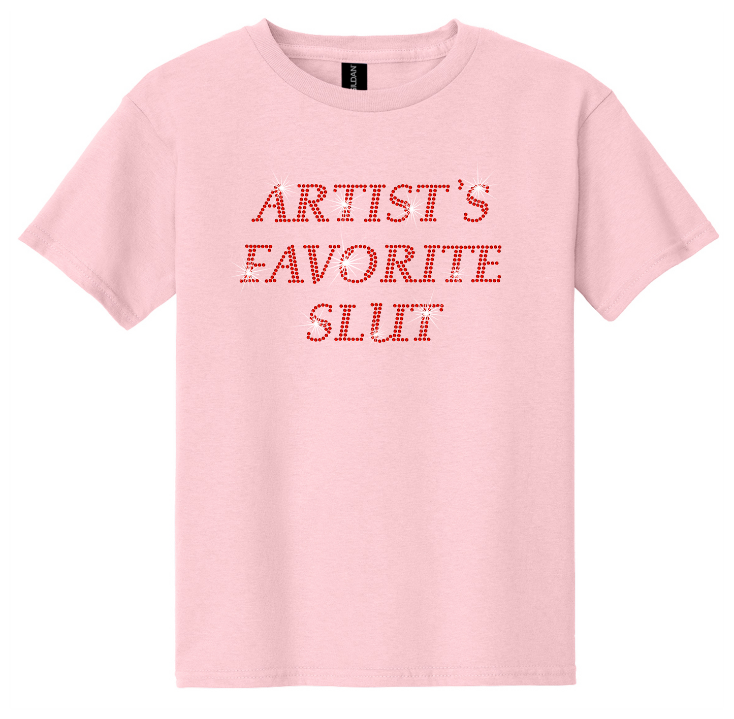 Artist's Favorite Slut Rhinestone Hot Top