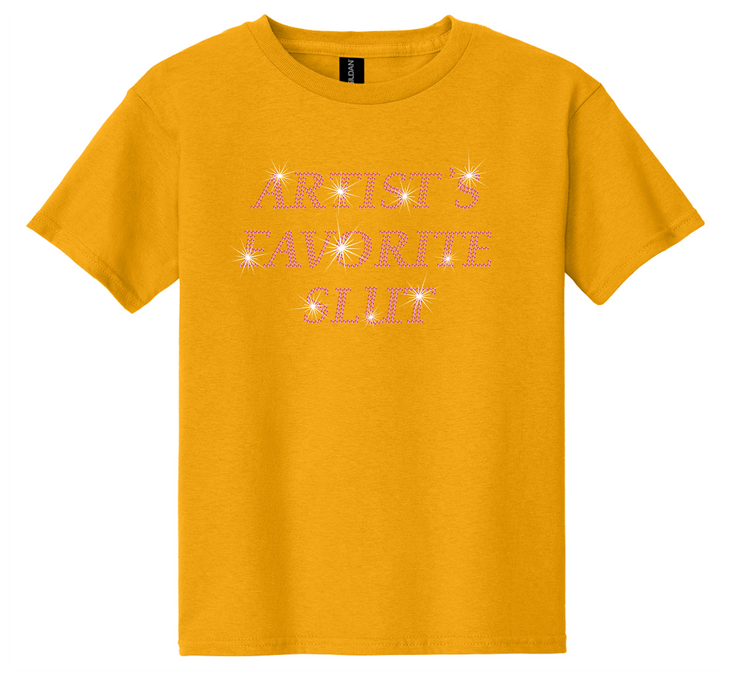 Artist's Favorite Slut Rhinestone Hot Top