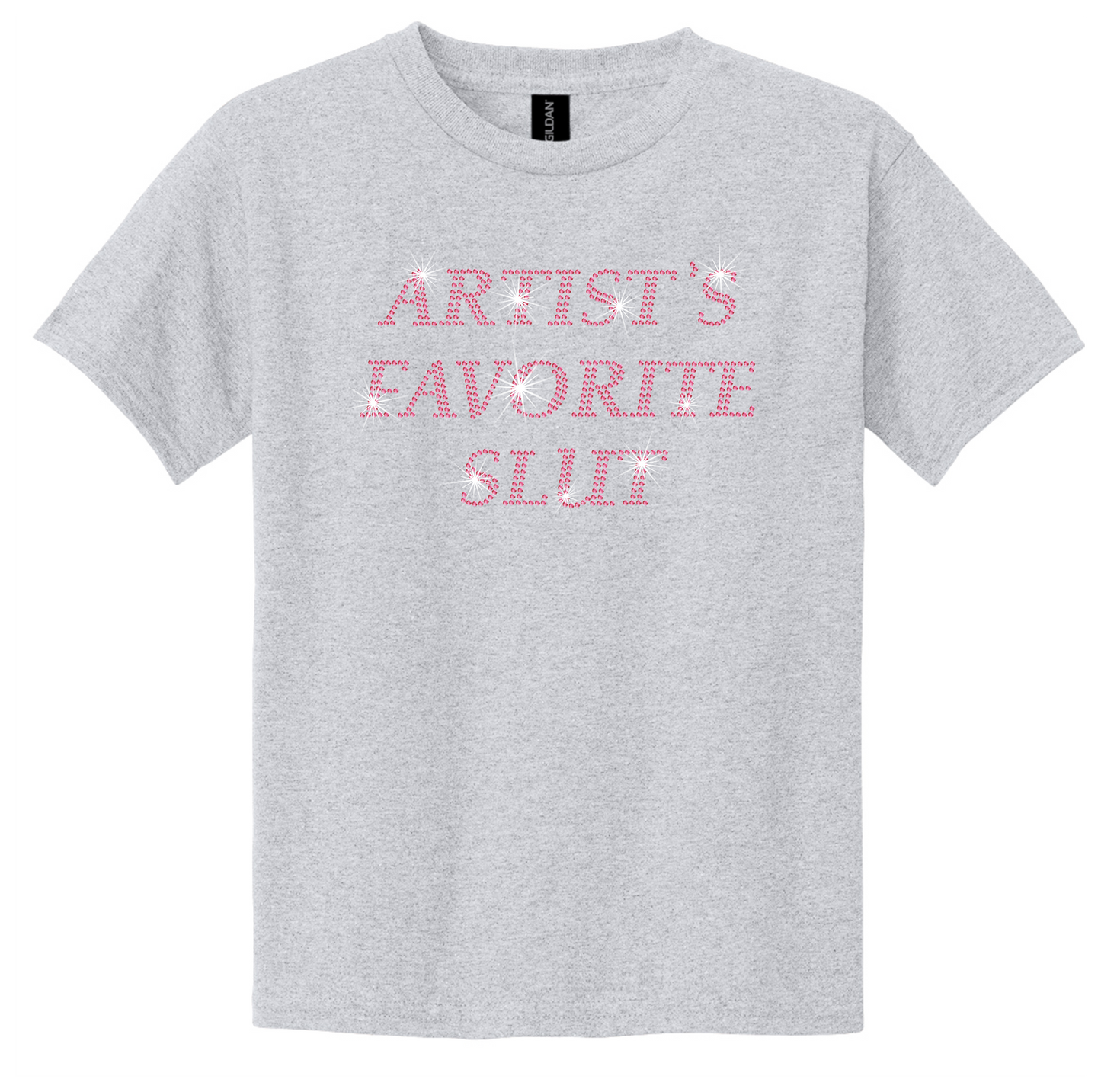 Artist's Favorite Slut Rhinestone Hot Top
