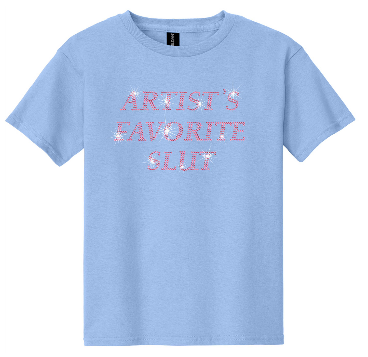 Artist's Favorite Slut Rhinestone Hot Top