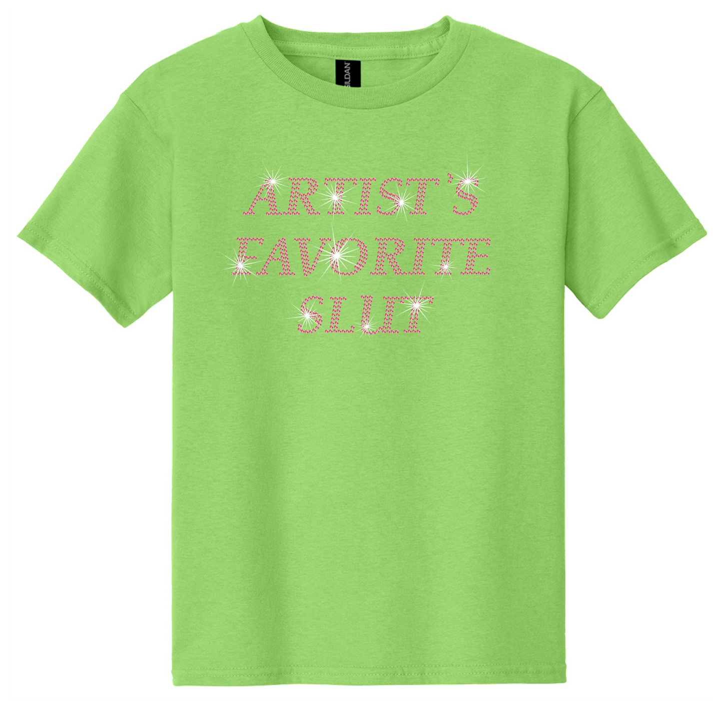 Artist's Favorite Slut Rhinestone Hot Top