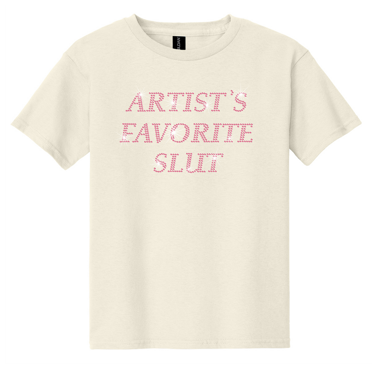 Artist's Favorite Slut Rhinestone Hot Top