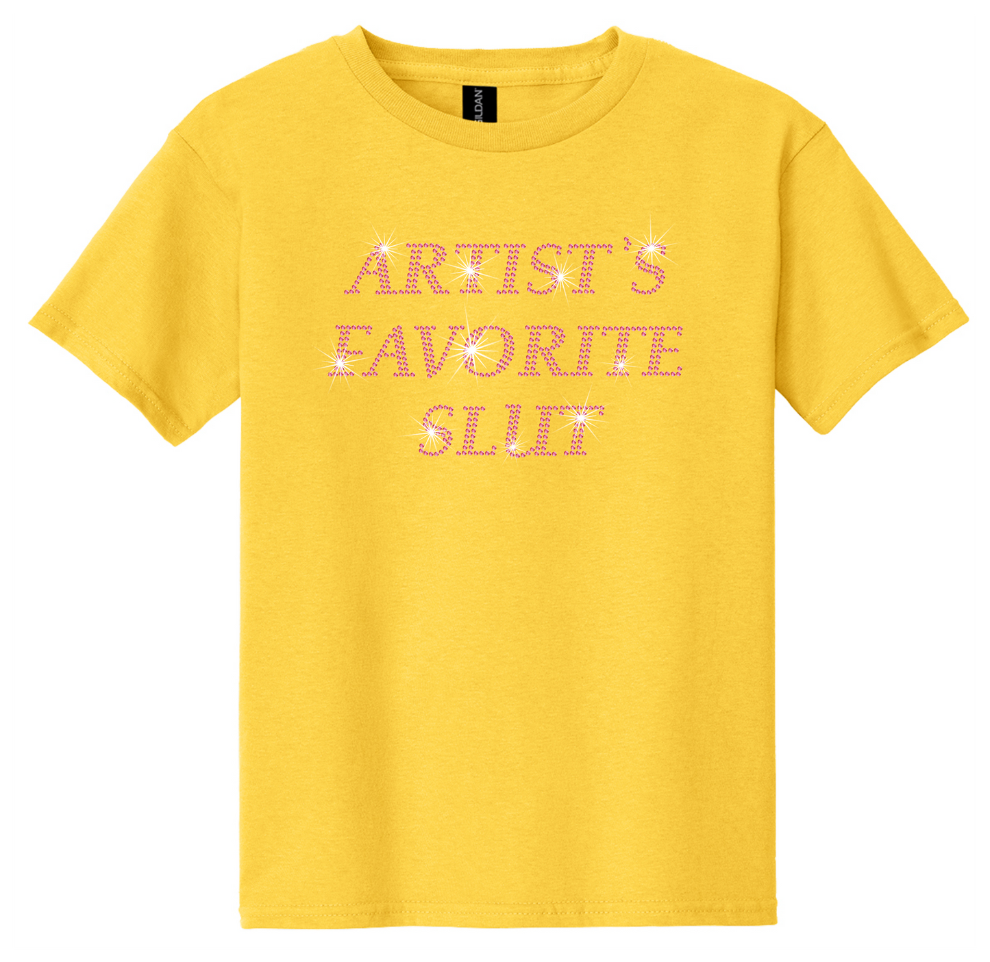 Artist's Favorite Slut Rhinestone Hot Top
