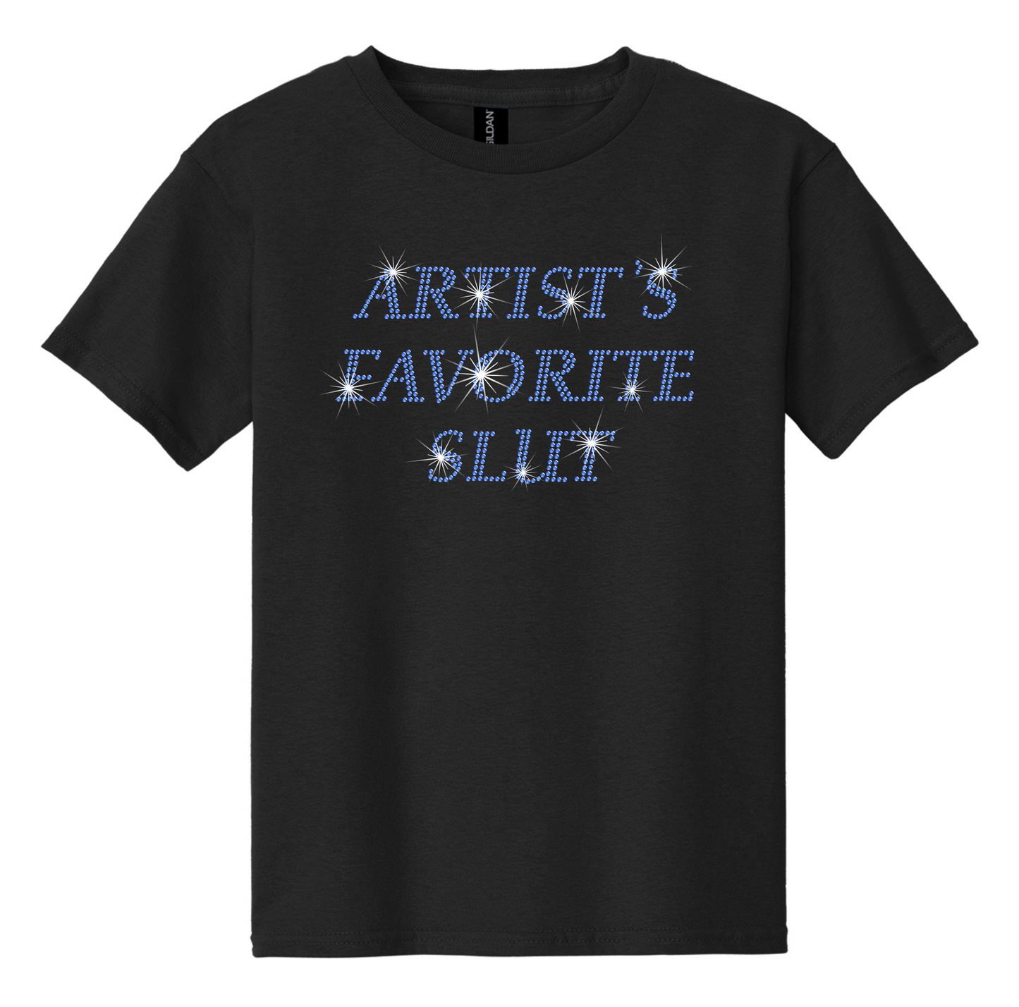 Artist's Favorite Slut Rhinestone Hot Top