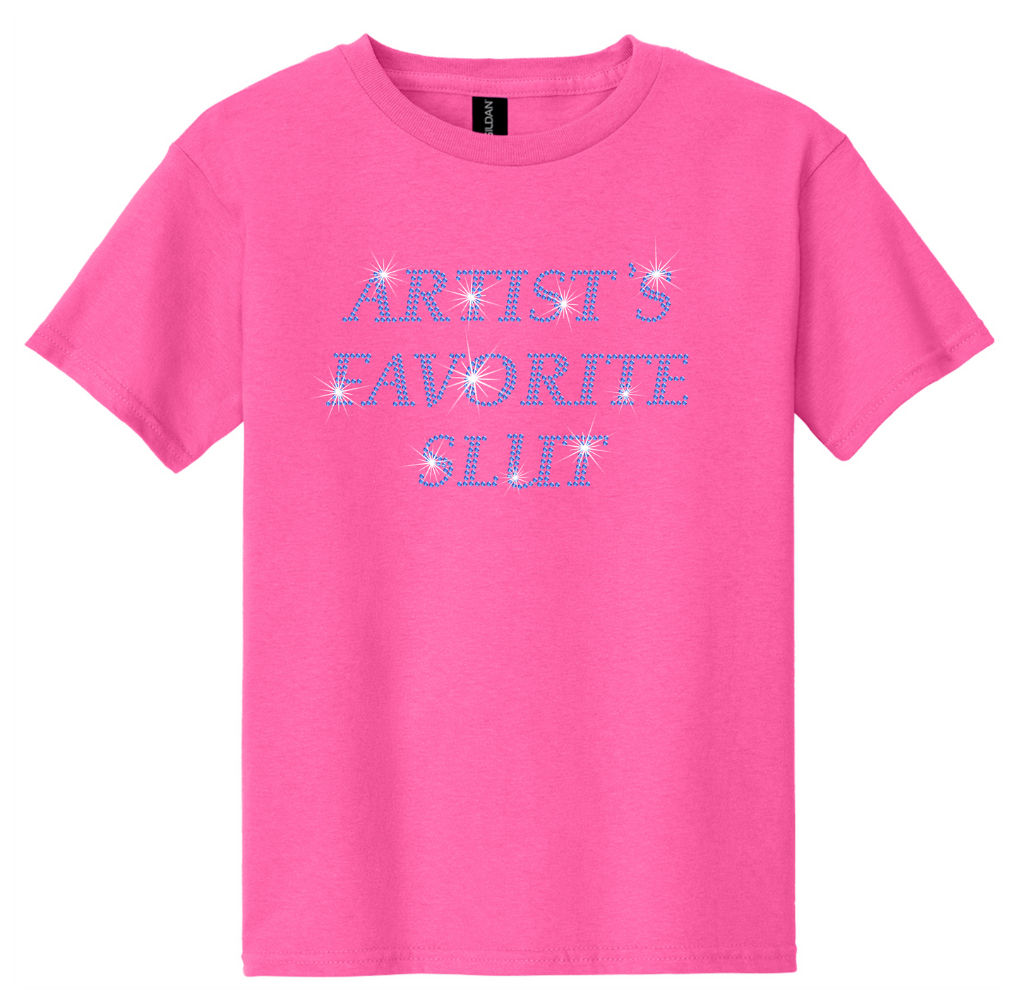 Artist's Favorite Slut Rhinestone Hot Top