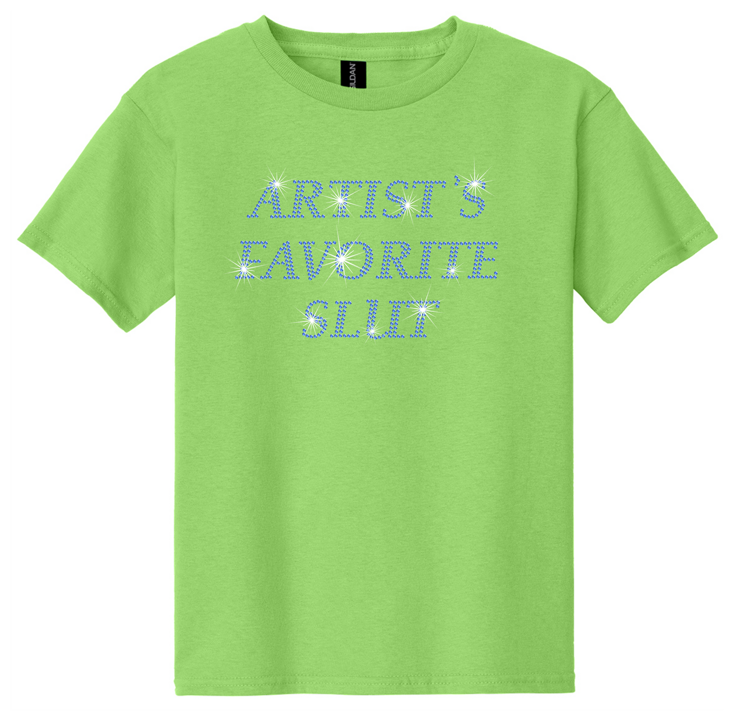 Artist's Favorite Slut Rhinestone Hot Top