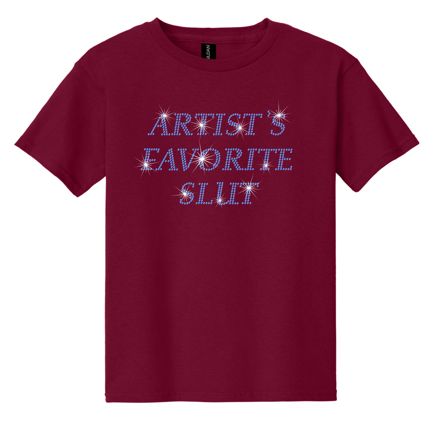 Artist's Favorite Slut Rhinestone Hot Top
